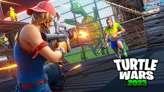 JUST BUILD TURTLE WARS 2023  Fortnite Creative 20 Practice Map [upl. by Bartie]