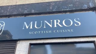 Paisleys Newest Restaurant  Munros [upl. by Man]