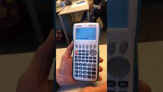 Calculer une exponentielle en base e avec la Casio Graph 35 [upl. by Ikkin]