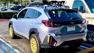 2024 Subaru Crosstrek lifted with light MODS [upl. by Noval357]