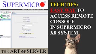 Easy way to access IPMI remote console in Supermicro X8 systems in 2023  Supermicro Tech Tips [upl. by Macy]