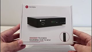 Tuner DVBT2 techbite  recenzja tunera DVBT2 dostępny też w sklepach Biedronka [upl. by Cerellia]