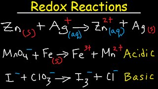 How To Balance Redox Reactions  General Chemistry Practice Test  Exam Review [upl. by Cad]