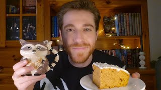 ASMR Bizcocho casero 🍰 Chocolate caliente ☕ amp Chismecito  Susurros eating sounds [upl. by Cupo849]