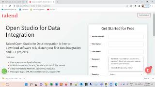 Talend open studio Installation for windows  Day 1  Talend studio Tutorial from basics to Advance [upl. by Esiom]