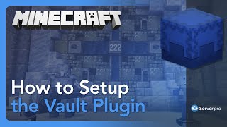 How to set up the Vault Plugin  Minecraft Java [upl. by Kienan984]