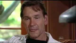 Patrick Swayze cancer on Barbara Walters Special [upl. by Amora694]