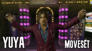 Yuya  Moveset  Yakuza Kiwami [upl. by Wolfson]