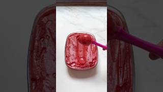 🍓😉La receta mas facil del mundo Helado de frutilla en licuadora🍧 [upl. by Tarsus807]