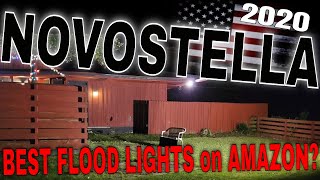 NOVOSTELLA 30Watt LED FloodLight Install amp Review [upl. by Leopold72]