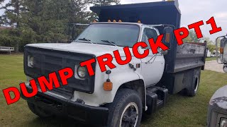 BUYING AND FIXING AN OLD GMC C7000 DUMP TRUCK [upl. by Oicatsana632]