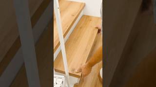 Treppenstufen mit Vinyl verkleiden diy renovieren treppe stairs planeo [upl. by Lucine]