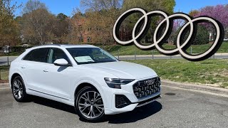 2024 Audi Q8 Premium Plus POV Start Up Test Drive Walkaround and Review [upl. by Acinad292]