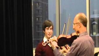 Ernest Salem Masterclass for Violin [upl. by Niwrehs37]