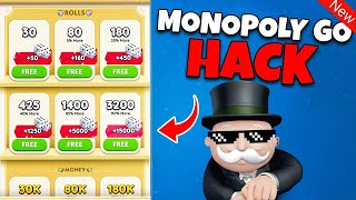 Monopoly Go Hack  NEW HACK FREE Dice Rolls in Monopoly Go WORKS AGAIN [upl. by Zarah]