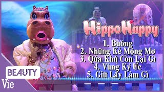 Playlist tổng hợp HippoHappy vocal nữ đỉnh cao The Masked Singer Mùa 2 [upl. by Nylecoj]