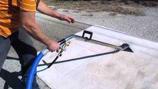 El Diablo HEAT EXCHANGER Truckmount  Steambrites Live Carpet Cleaning Demonstration [upl. by Deaner256]