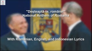 Deșteaptă Te Române  National Anthem of Romania 1989    With Lyrics [upl. by Lelia]