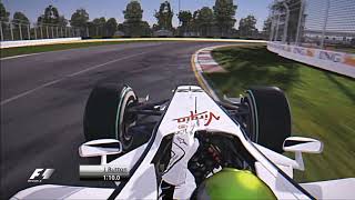 2009 Australian GP  Jenson Button OnBoard Pole Lap  assettocorsa [upl. by Yendroc495]