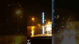 STRONG AUTUMN STORM Hits Parainen Finland 1112024 myrsky rain sleet stormwinds [upl. by Galven]