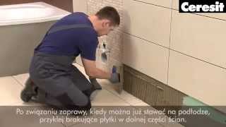 Ceresit Montaż płytek w łazience  film instruktażowy Tiling pl [upl. by Netaf]