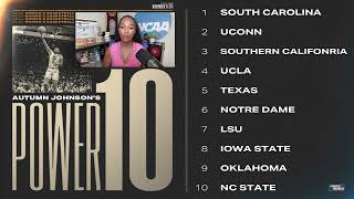 South Carolina leads first 2024 womens basketball Power 10 rankings [upl. by Lalib962]