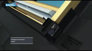 BUILDBASE HOW TO  Keylite – Slate Roof Windows Installation [upl. by Rosane503]