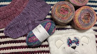 Stitched by Mrs D knitting amp crochet podcast episode 50 [upl. by Bainbrudge]