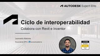 Ciclo interoperabilidad 2024 De Revit a Inventor [upl. by Walther]