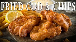 Easy Fried Cod in Under 5 Minutes  Simple Pan Fried Cod Fish Recipe [upl. by Mollie448]