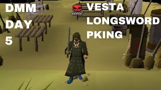 VESTA LONGSWORD PKING Best DMM Gear  DMM Invitational Day 5 OSRS [upl. by Emmanuel819]