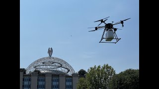 Medicine delivery at San Raffaele HospitalMilan [upl. by Eiramnwad]