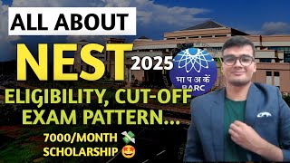 All About NEST Exam 2025  Exam Date Eligibility Exam Pattern Syllabus  BARC Through NEST 2025 [upl. by Holle]