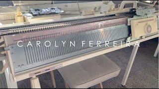 Setting Up Your Knitting Machine [upl. by Williams]