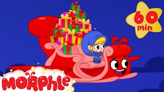 Morphle and Orphles Magical Sleigh Race  MorphleFamily  My Magic Pet Morphle  Kids Cartoons [upl. by Theodoric631]