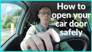 HOW TO OPEN THE DRIVERS CAR DOOR SAFELY shorts [upl. by Eiramit]