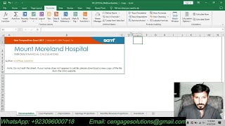 Excel Module 9 SAM Project A Mount Moreland Hospital  Excel Module 9 SAM Project 1a [upl. by Kcirrem]