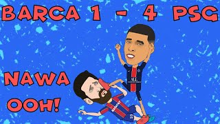 Barcelona 1 4 PSG 😱😱😱 Arsenal VS Mancity ⚽⚽⚽🏆🏆 [upl. by Johnnie]