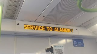 Alamein Via Loop Service Metro Announcements [upl. by Webb177]