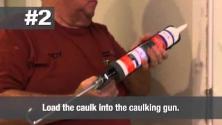 How to Caulk  Home Hack [upl. by Jaclin770]