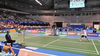 Badminton MS SemiFin リー・チョンウェイ vs Tien Minh Nguyen 1G2 Yonex Open Japan 2013921 [upl. by Loginov438]