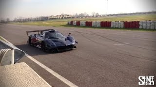 Pagani Zonda Revolucion  Exclusive Track Footage and Revs [upl. by Virnelli590]