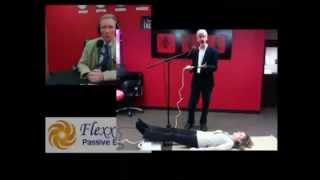 Flexxicore Passive Exerciser on LA Talk Live  Part 2 [upl. by Ennaehr]