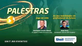 Palestras quotJogo da Vidaquot e quotAs Dez Habilidades do Profissional do Futuroquot [upl. by Aire]