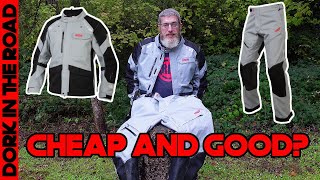 The BEST VALUE in Dual SportADV Motorcycle Gear MSR Voyager Jacket and Pants Review [upl. by Einnal]