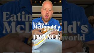 Eating at McDonalds around the World France mcdonalds francefood mcdo [upl. by Nagiam544]