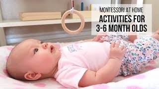 MONTESSORI AT HOME Activities for Babies 36 Months [upl. by Toth473]