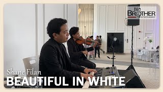 Wedding Band KL  Beautiful In White  Live Violin Cover [upl. by Nueovas]