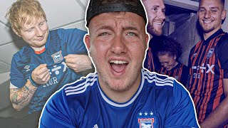 Reacting To IPSWICH TOWN Kits 2223 Season [upl. by Caye]