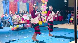 Newari song  newari dance with newari dress  school dance viral vlog vlogging [upl. by Atiuqes]